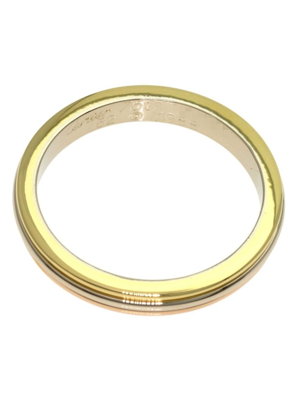 Cartier Three Color 52 Ring - Picture 5 of 7